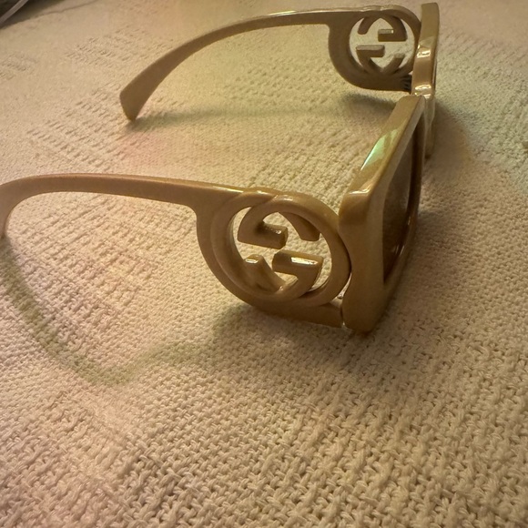 Gg Gucci Chaise Lounge Square-Frame Acetate Sunglasses oversized - Picture 5 of 10